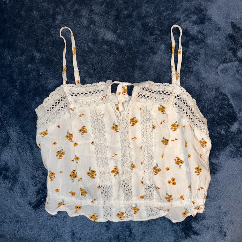 Sunflower Crop top